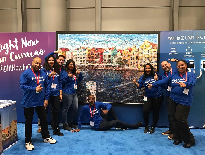 Curaçao showed visitors what’s happening #RightNowInCuracao at the New York Times Travel Show