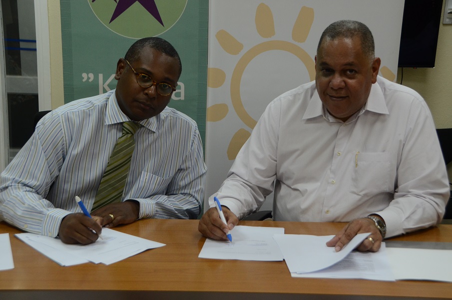 CTB i Stichting Slachtofferhulp Curaçao ta firma MoU