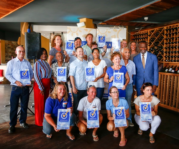 18 Lodging Establishments and 11 Diving Operators Certified by the CTB