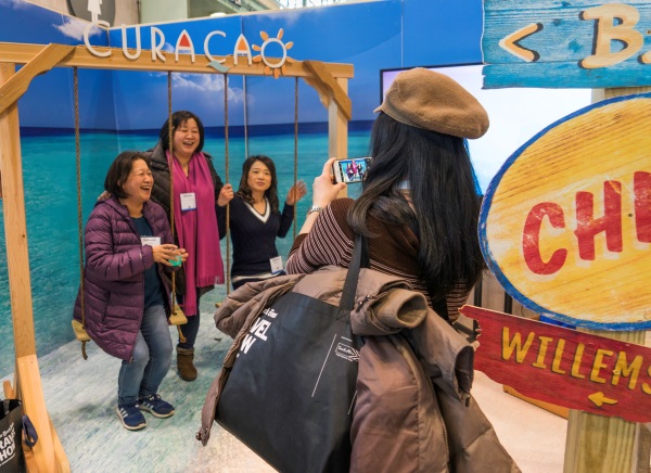 Curaçao showcased the Island at the best attended New York Times Travel Show ever