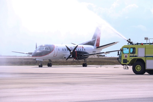 Inaugural Flight to Curaçao by Air Century