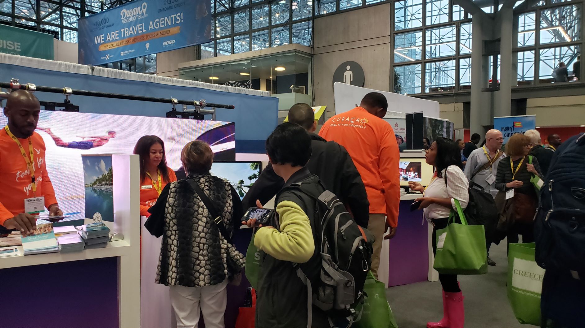 Kòrsou bon representá durante New York Times Travel Show 2020