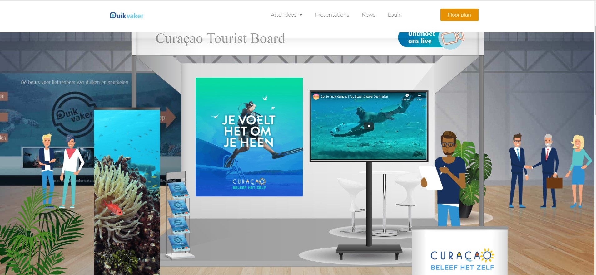 CTB and Local Partners at Duikvaker Virtual Expo 2021