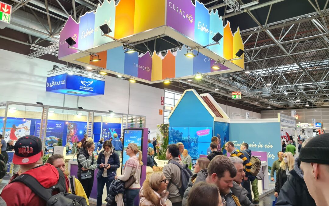 Curaçao booth at Watersports Exhibition boot Düsseldorf 2023