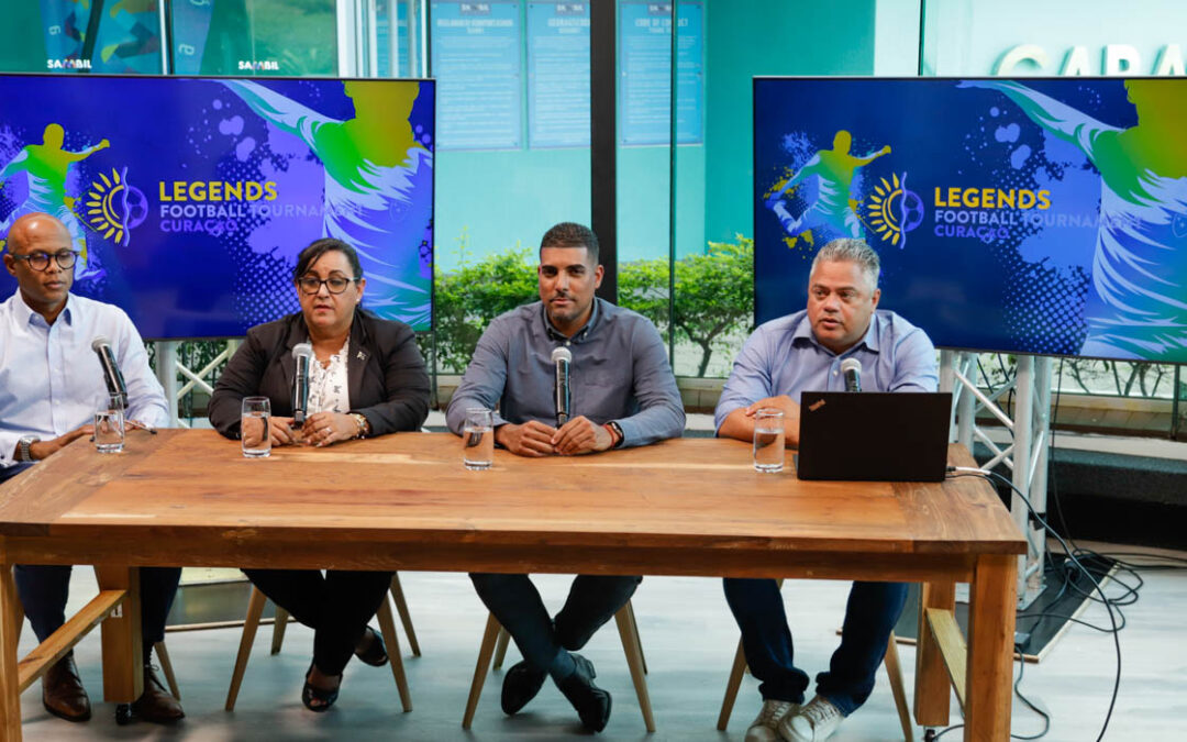 Soccer legends will shine in Curaçao during the Legends Football Tournament