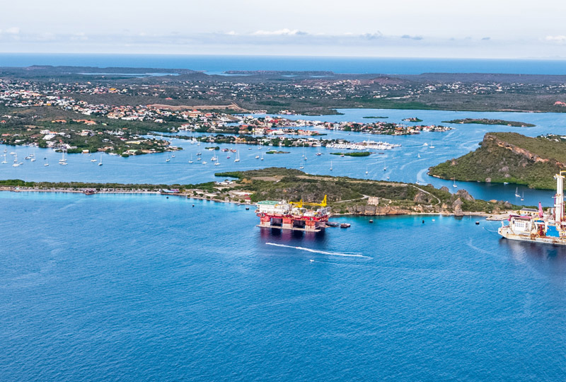 Caracas Bay Peninsula Curacao