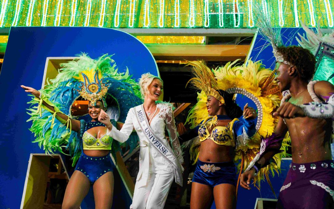 Miss Universe 2024 Victoria Kjaer Theilvig visits Curaçao