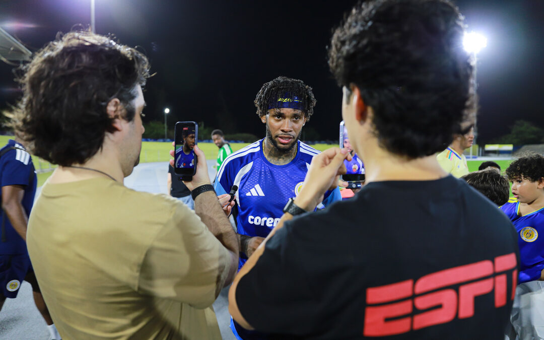 Prensa internashonal na Kòrsou pa kubri debut históriko di Kòrsou den Kopa Mundial di FIFA